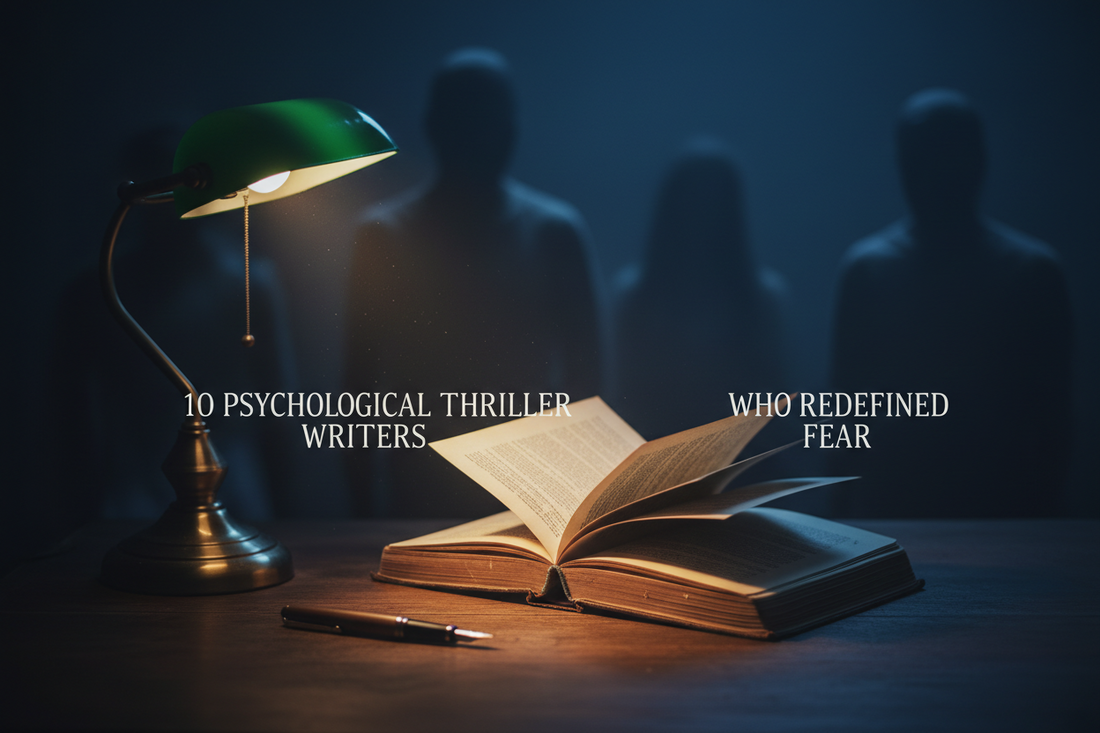 10 Psychological Thriller Writers Who Redefined Fear